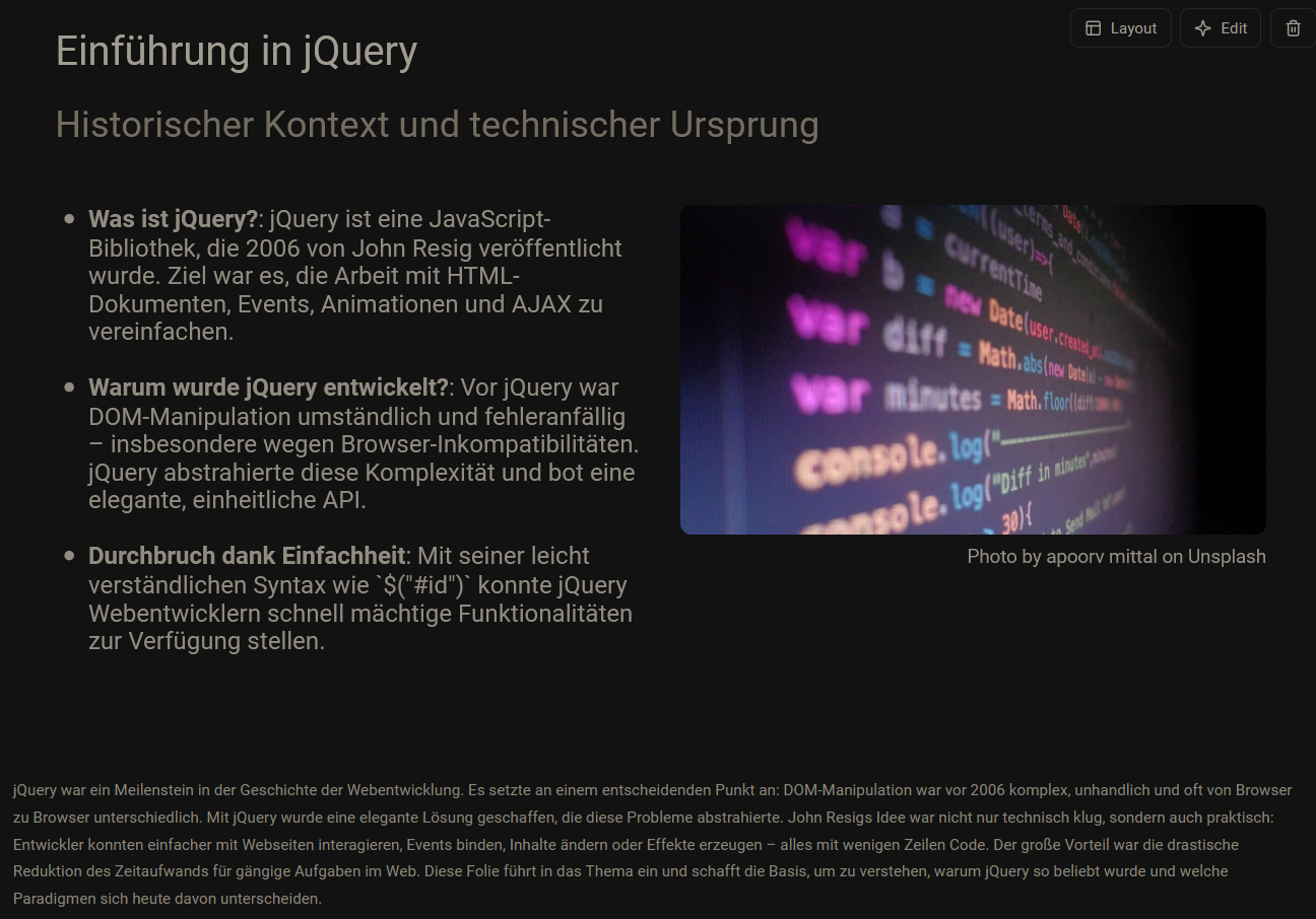 jQuery Slide